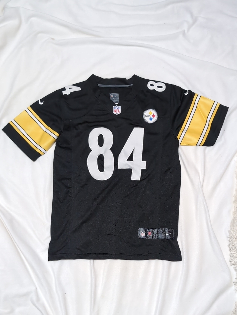 Pittsburgh Steelers NFL Nike On Field Black Football Jersey M 84 Antonio Brown